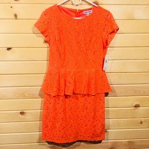 Lace Coral Dress